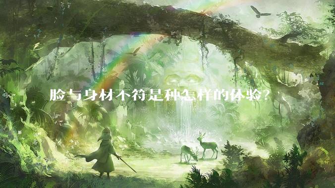 脸与身材不符是种怎样的体验?