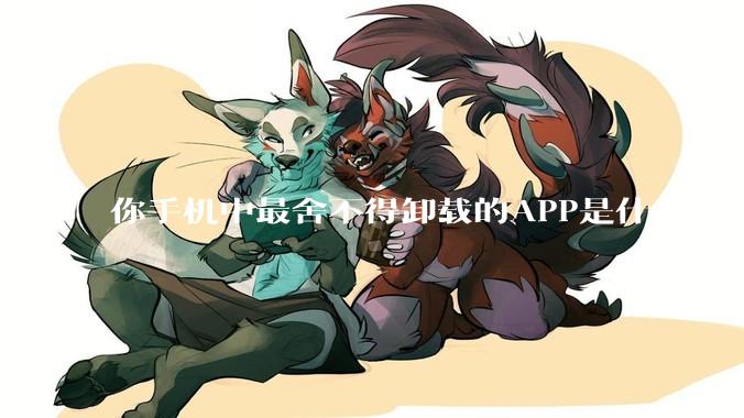 你手机中最舍不得卸载的APP是什么?