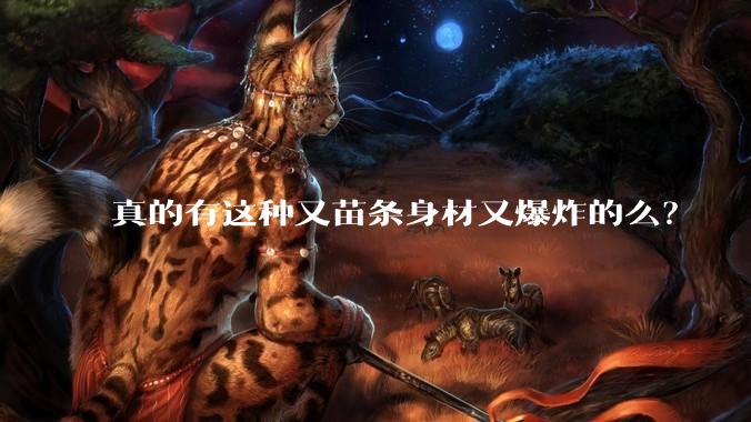 真的有这种又苗条身材又爆炸的么?